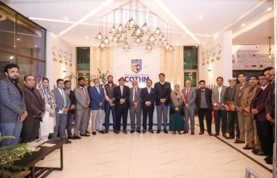 Landmark partners’ interaction held at COTHM Head Office to discuss ‘Vision 2022 – New Horizons’