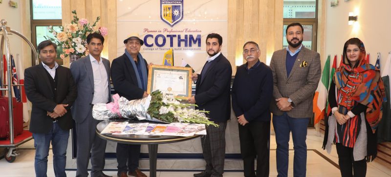 Sufi Group truly acknowledges COTHM’s services to Pakistan: Hamza Sufi